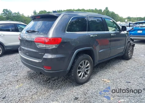 2016 Jeep Grand Cherokee Limited из США, поврежденный, VIN 1C4RJEBGXGC335304